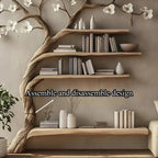 Handmade Book Shelf Classic Design Decor Official, solid wood, built to order