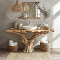 Farmhouse Bathroom Vanity, solid wood, built to order