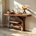 Solid Live Edge Console Vanity