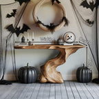 Slim Solid Console Table