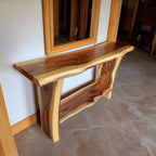 Narrow Side Table, solid wood, built to order