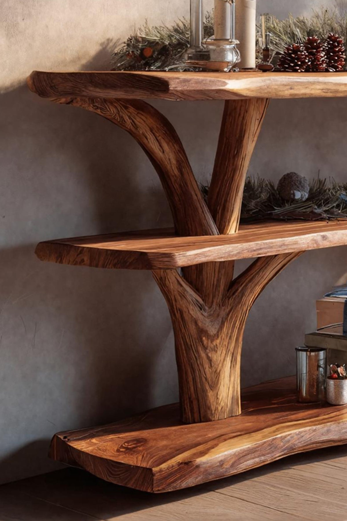 Modern Behind Console Table