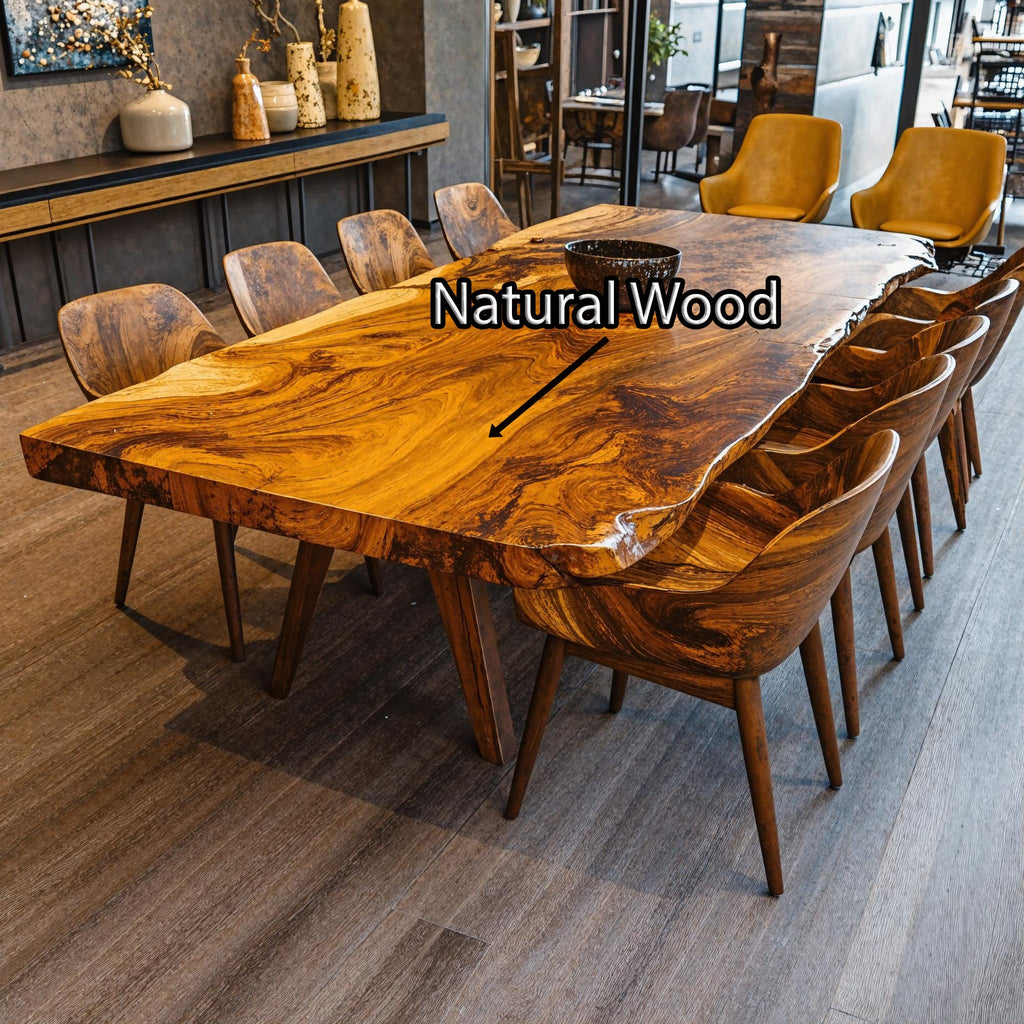 Minimalist Dining Table, solid wood, built to order