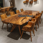 Vintage Natural Dining Table, solid wood, built to order