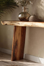 Live Edge Entryway Solid Console Table