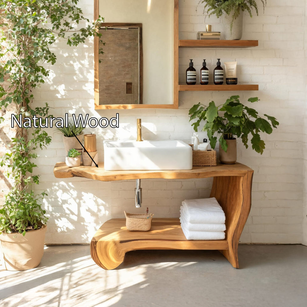 Live Edge Unit Vanity