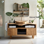 Rustic Bathroom Vanity, solid wood, built to order