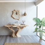 Handcrafted Bathroom Vanity with Finish, solid wood, built to order