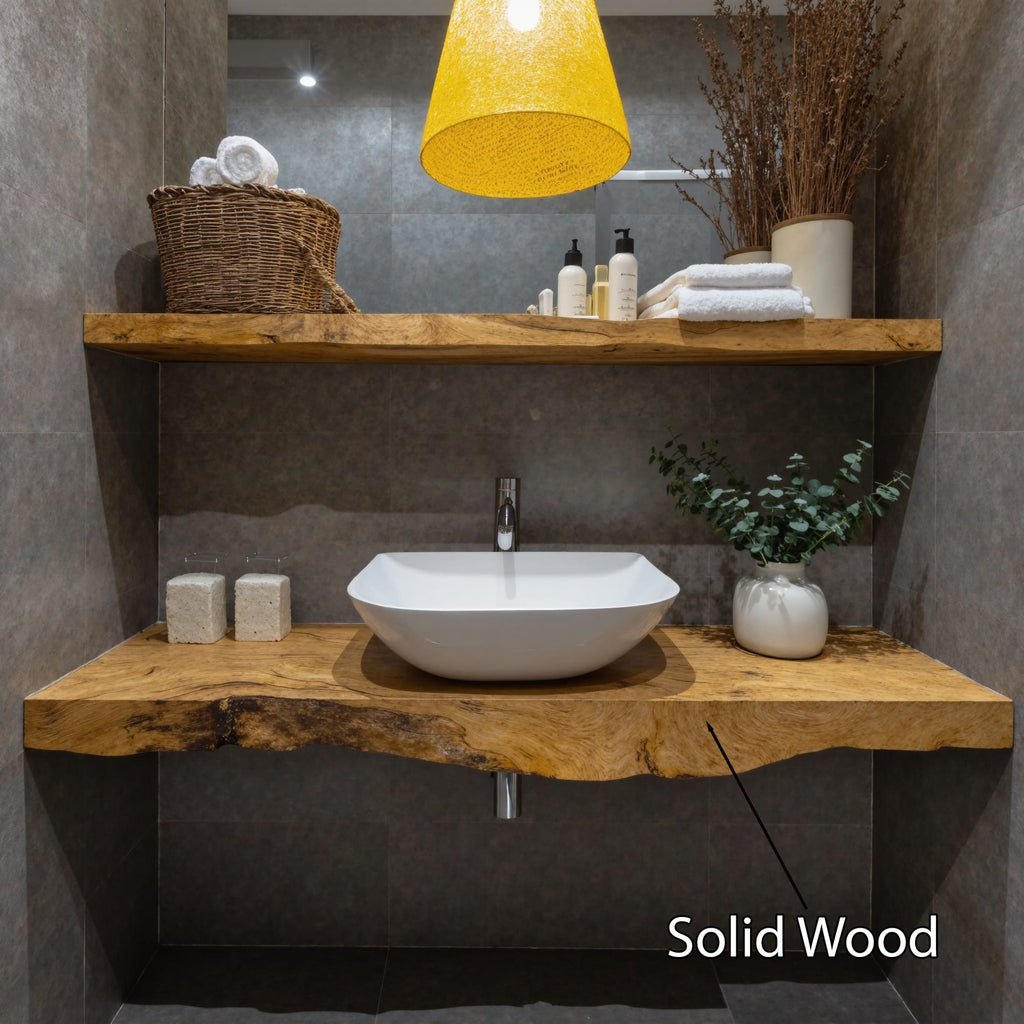 Farmhouse Vanity Classic Aesthetic, solid wood, built to order