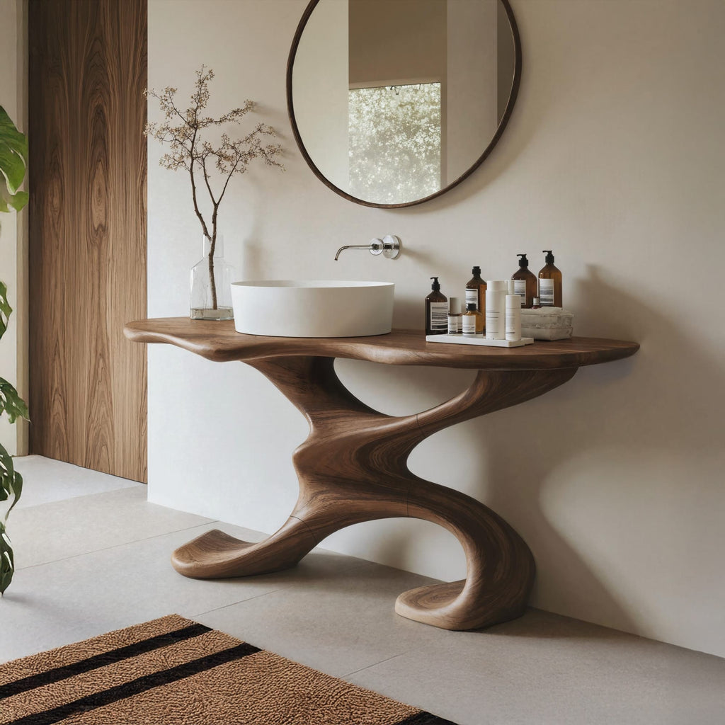Live Edge Earthy Vanity