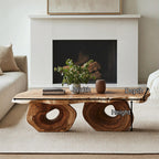 Antique Wood Coffee Table, solid wood, built to order