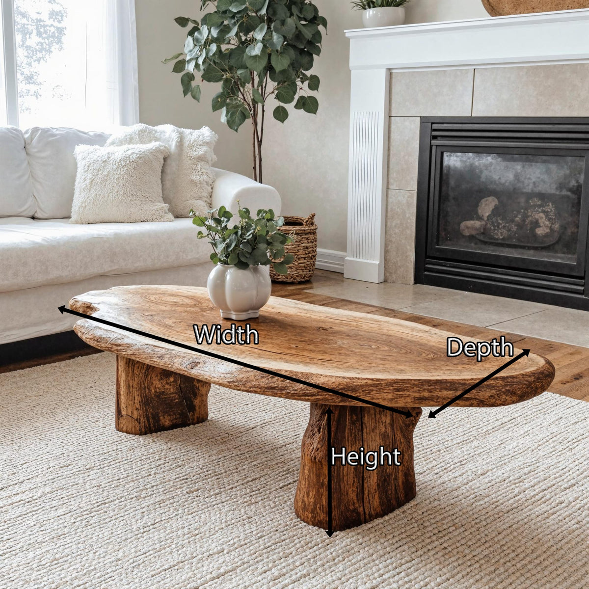 Mid-century Modern Coffee Table, solid wood, built to order