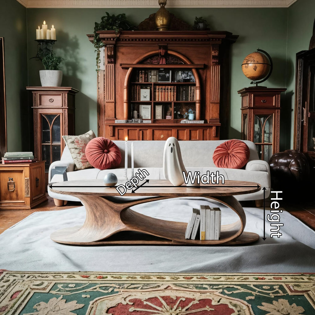 Solid Center Coffee Table