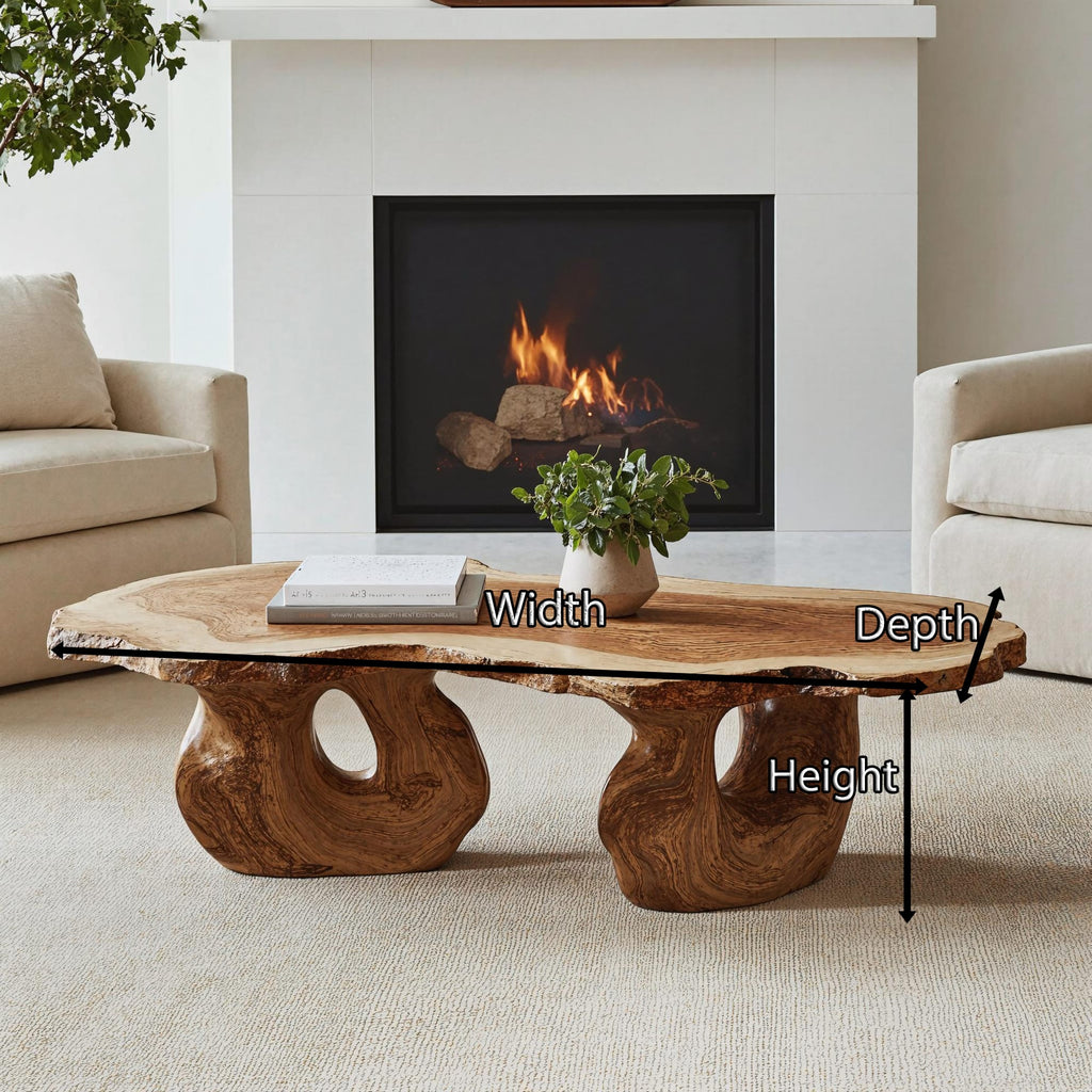 Minimalist Coffee Table, solid wood, built to order