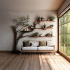 Solid Decorative Floating Bookshelf