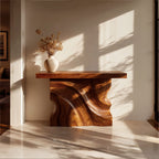 Wave Solid Console Table