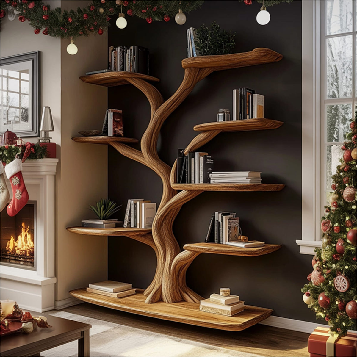 Floating Display Bookshelf