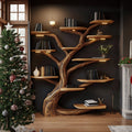 Tree-shaped Solid Bookshelf