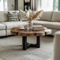 Live Edge Modern Coffee Table