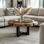 Live Edge Modern Coffee Table