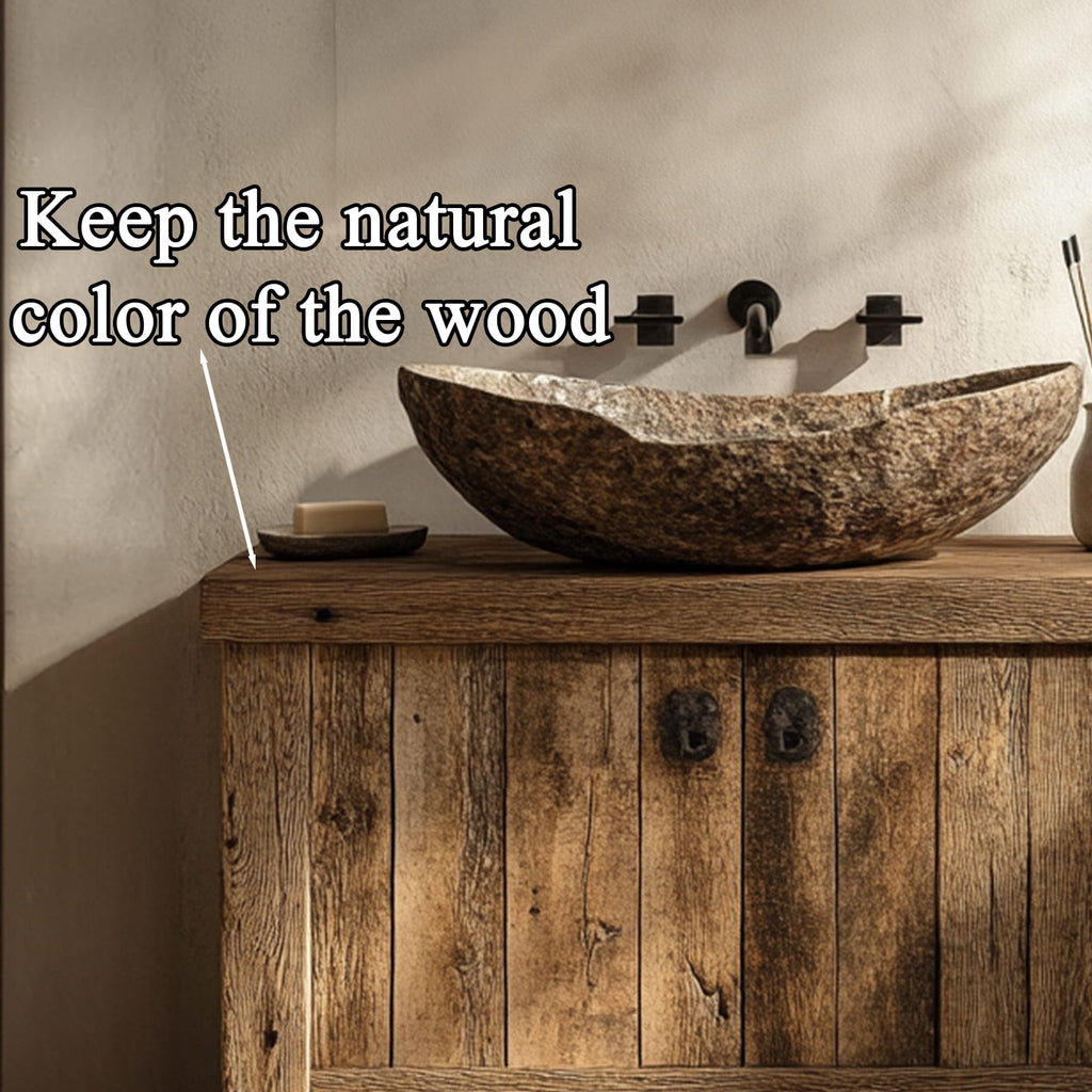 Bathroom Rustic Vanity Reclaimed Home Decor Gift, solid wood, built to order