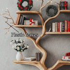 Tree Bookshelf Decor Driftwood Shelf Floating Bookshelf, solid wood, built to order