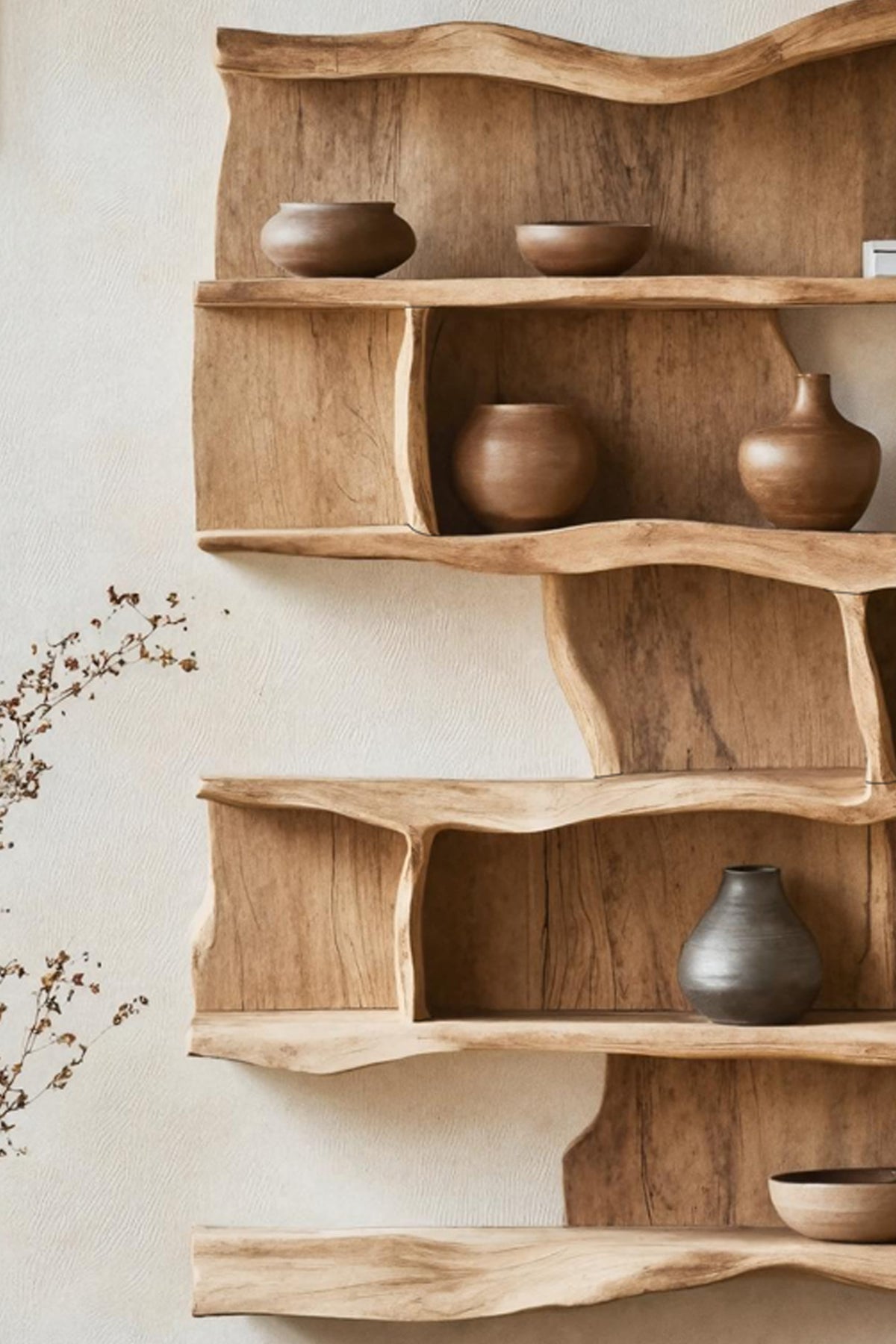 Live Edge Kids Floating Shelf