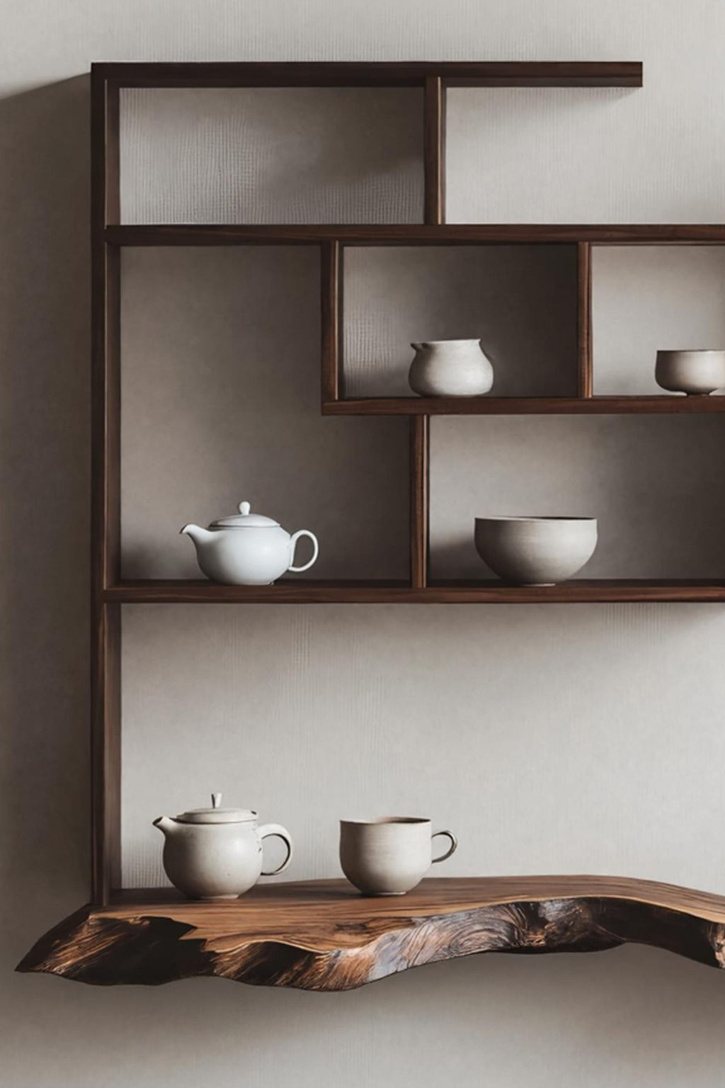 Organization Mid Century Bookshelf