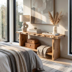 Live Edge Dining Console Table
