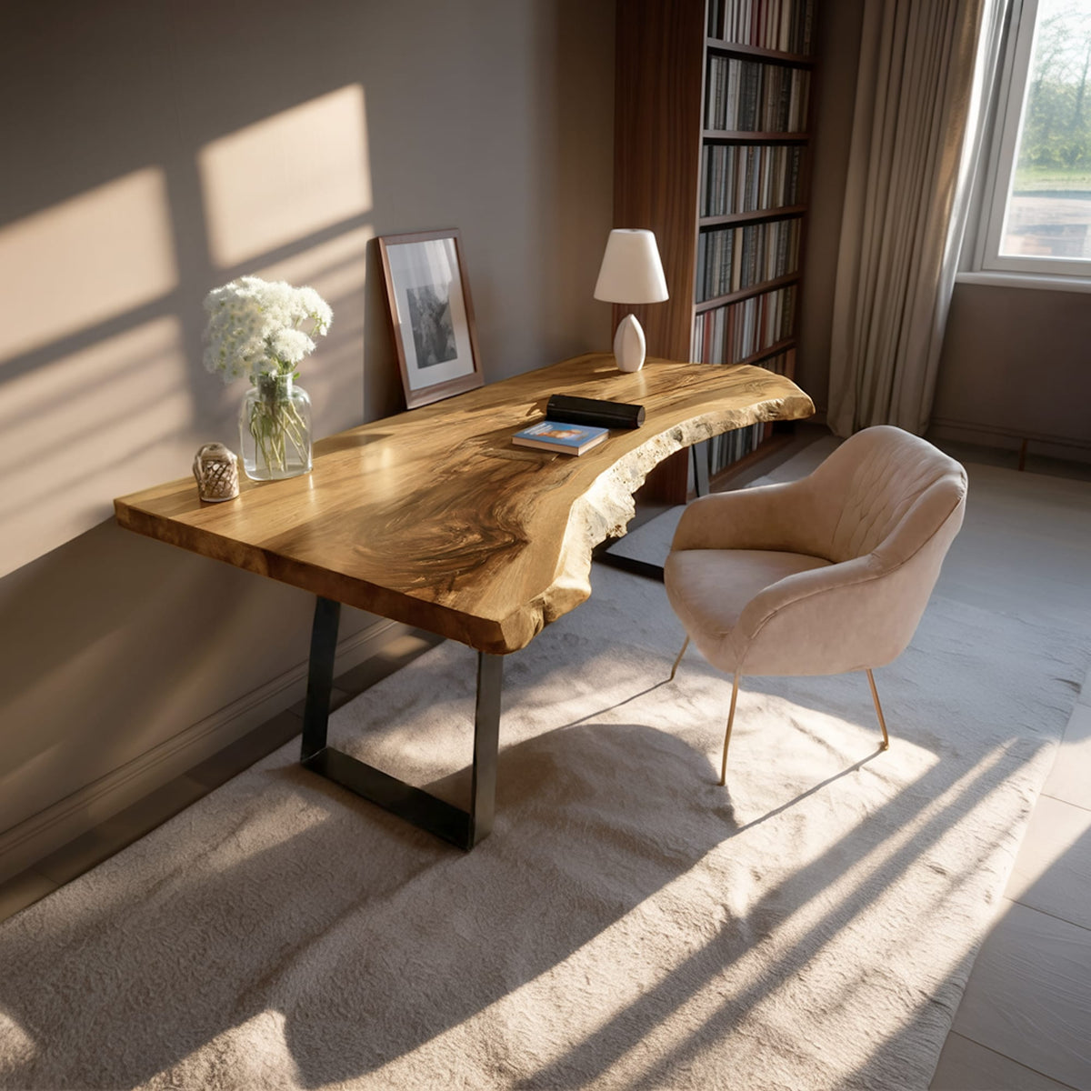 Mid Century Computer Desk