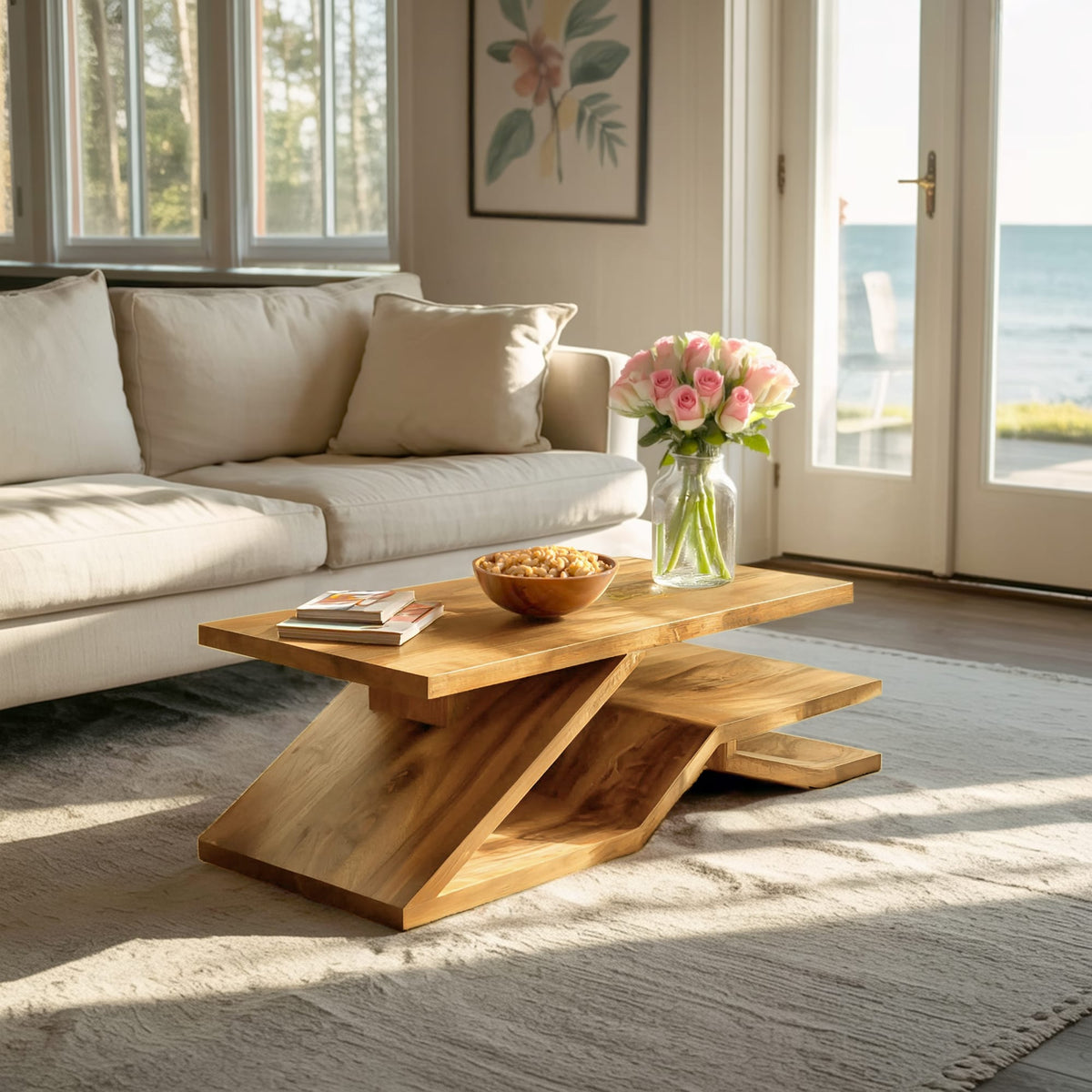 Storage Center Coffee Table
