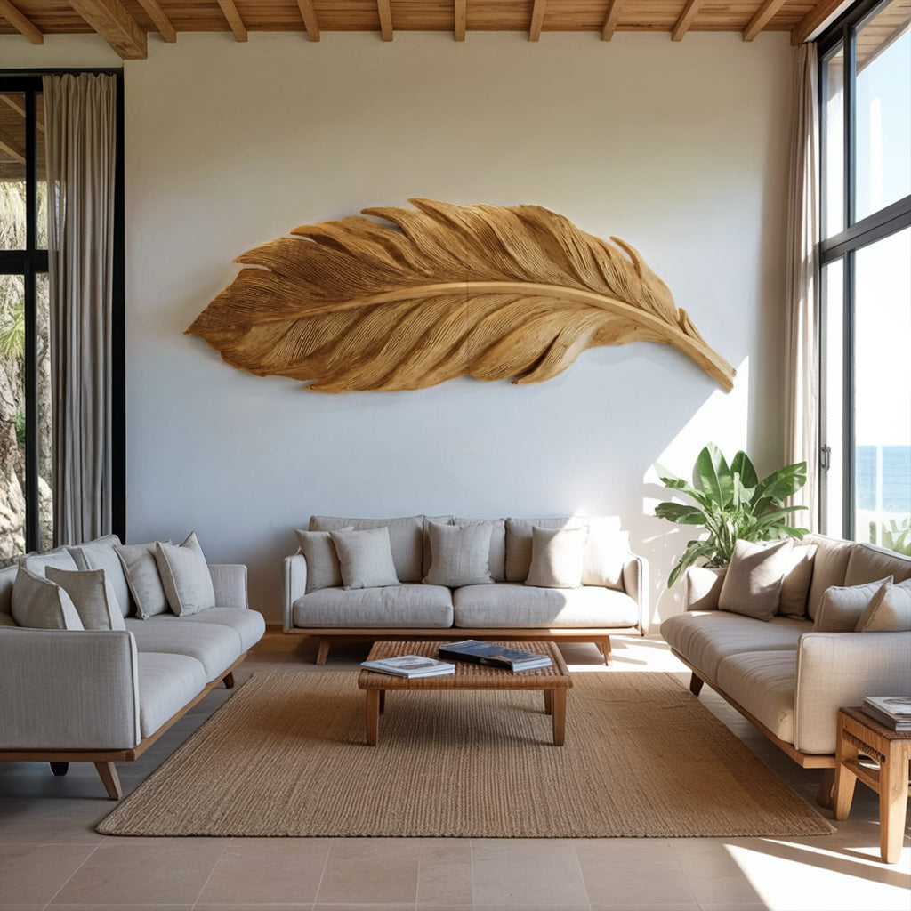Modern Feather Wall Art
