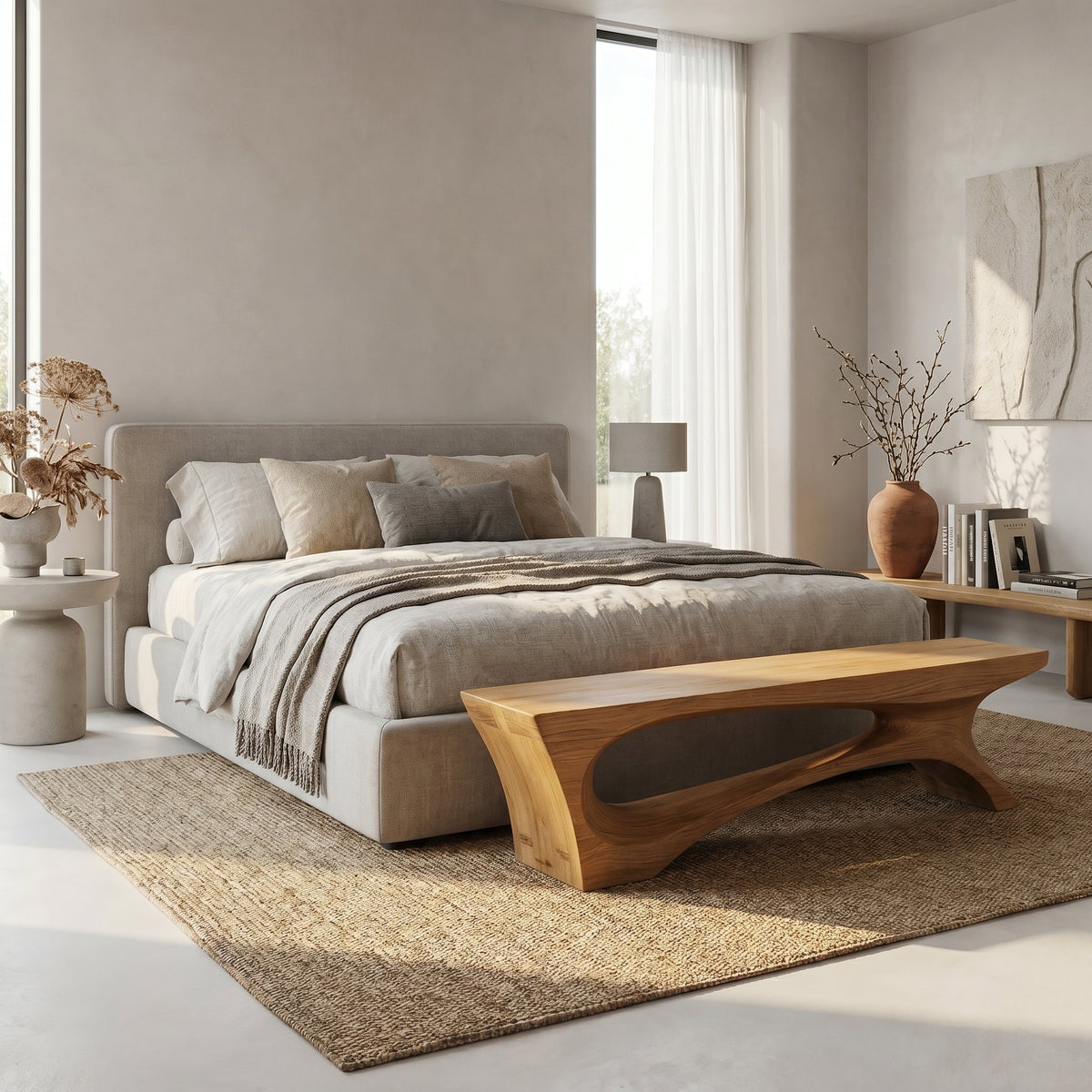 Contemporary Bench