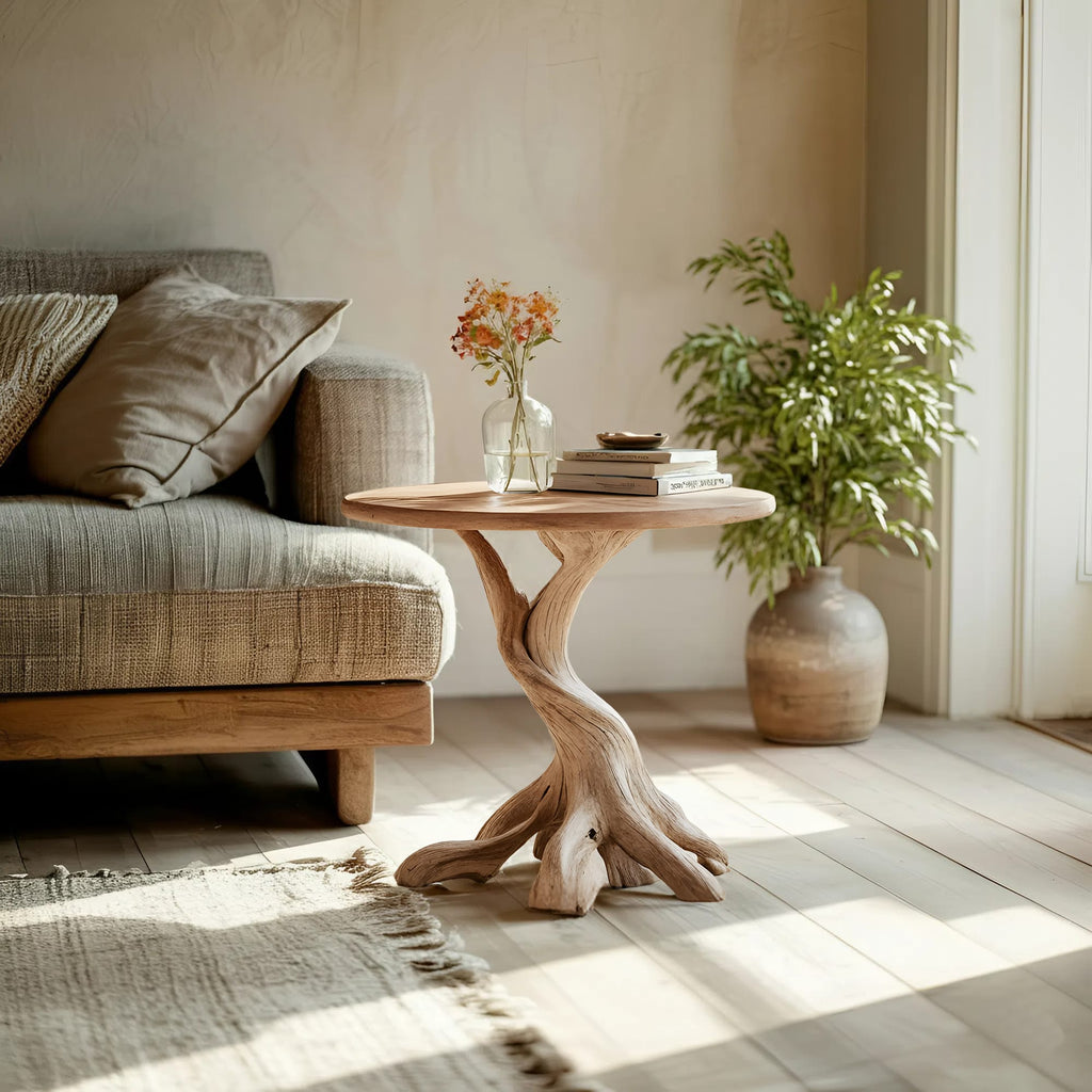 Solid Slab Nightstand