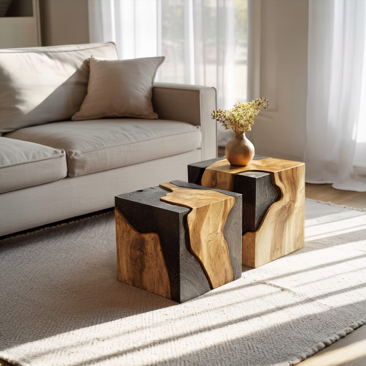 Low Modern Cozy Coffee Table