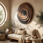 Minimalist Organic Wall Decor, solid wood, built to order