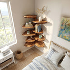 Leaf-shaped Floating Wall Shelf