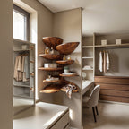 Leaf-shaped Floating Wall Shelf