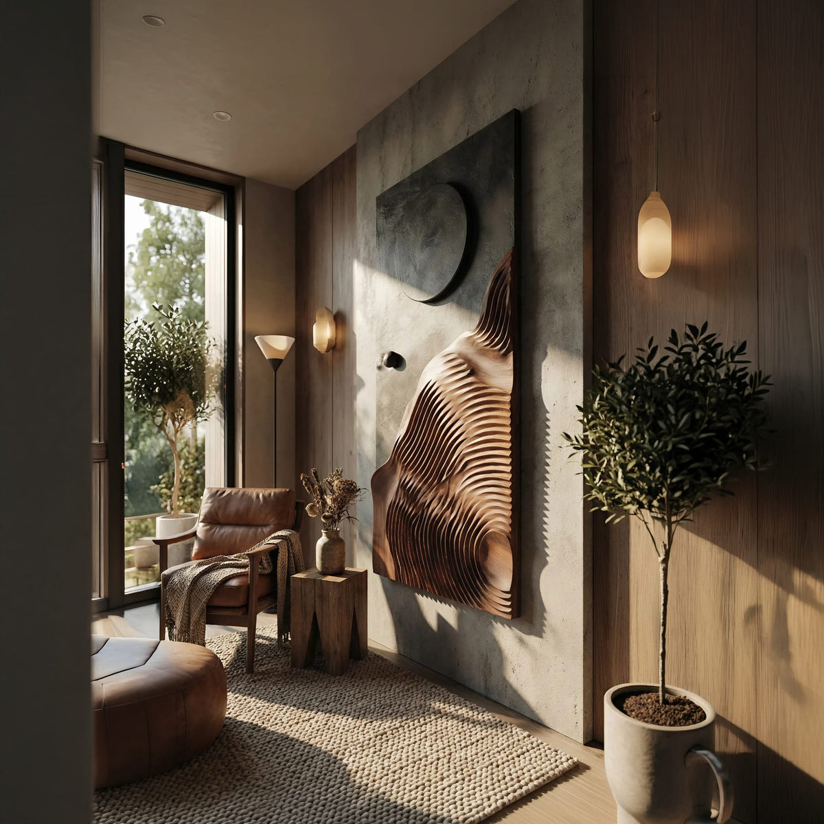 Mid Century Accent Wall Art