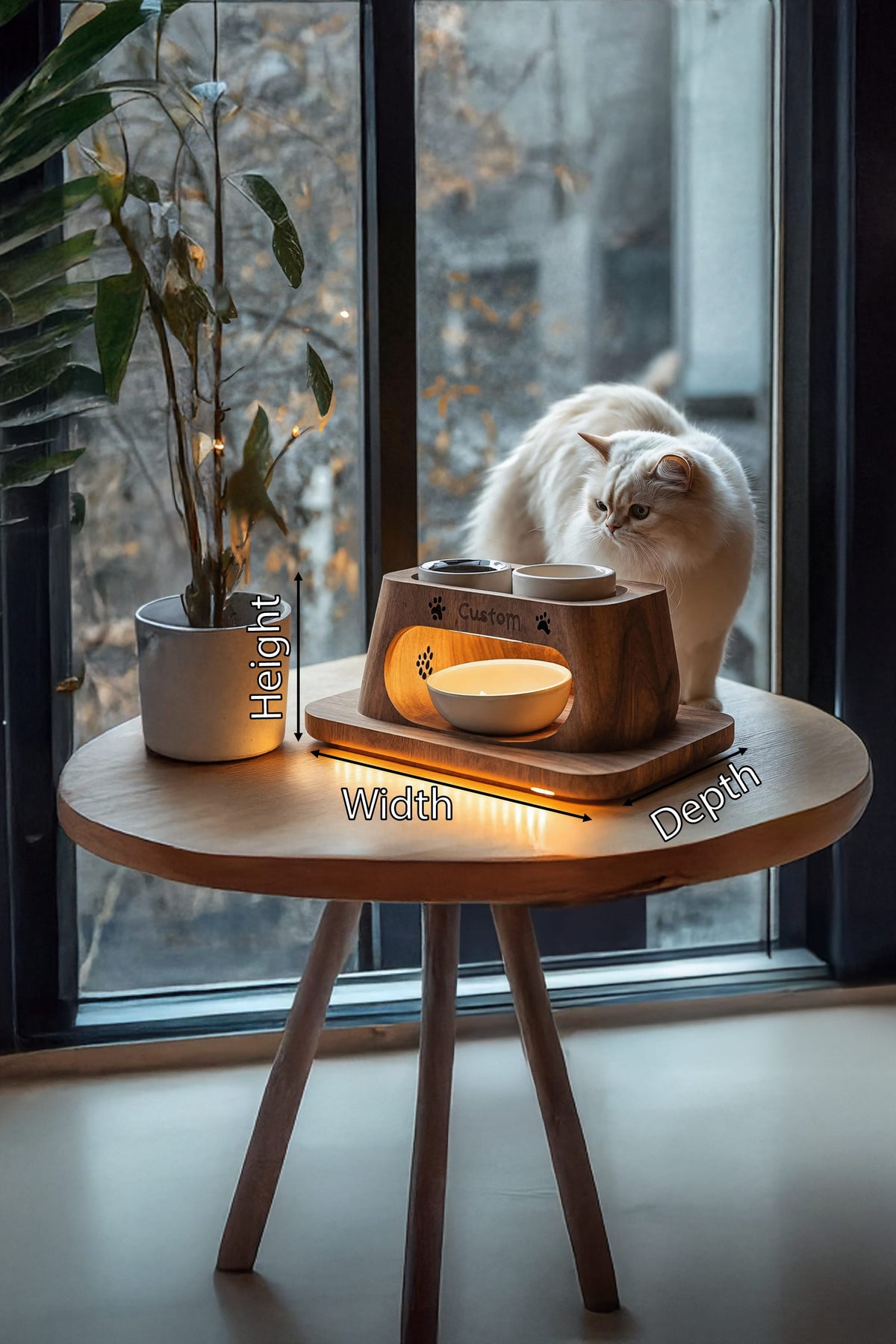 Feeding Stand Pet Furniture