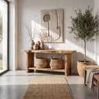 Live Edge Dining Console Table