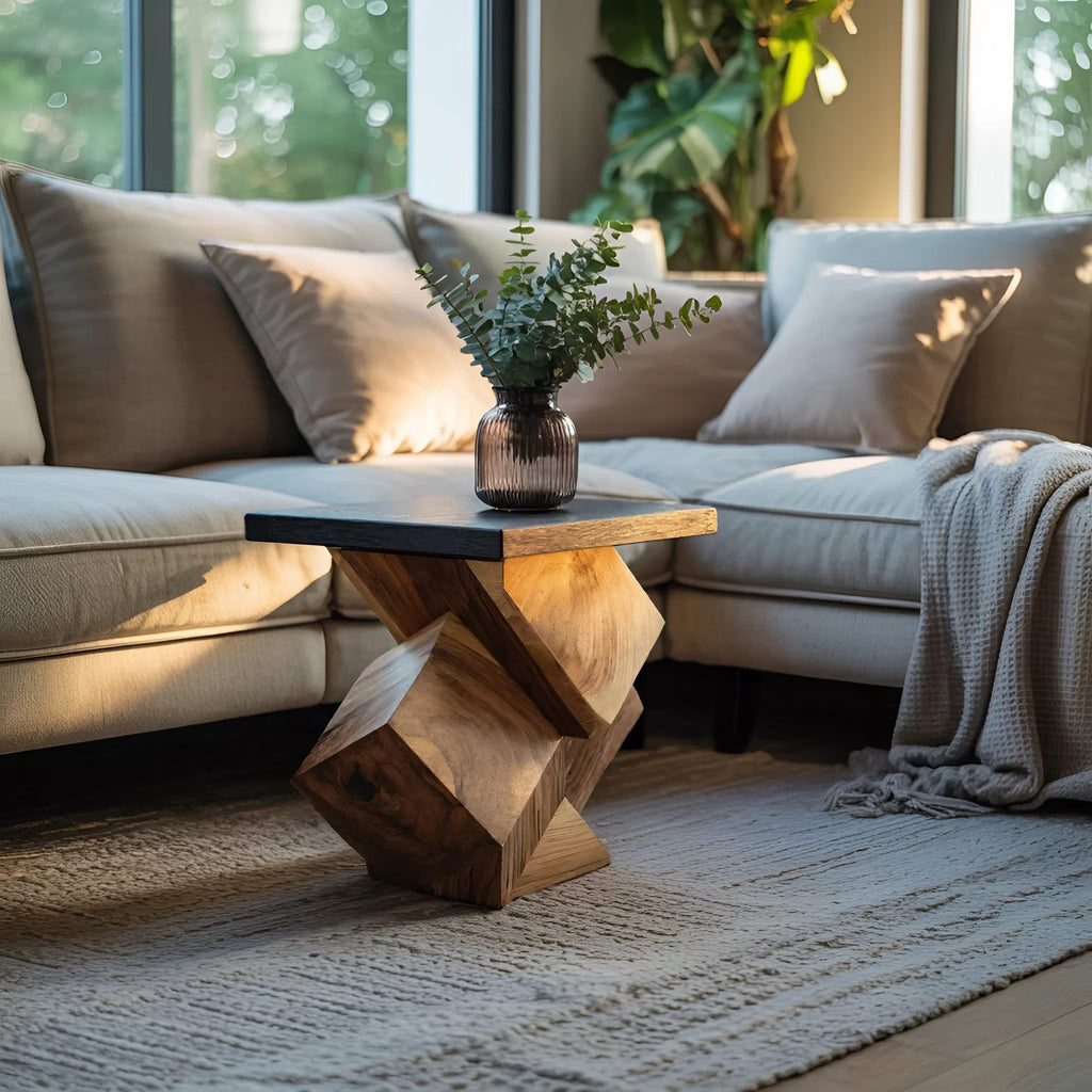 Live Edge Side Nightstand