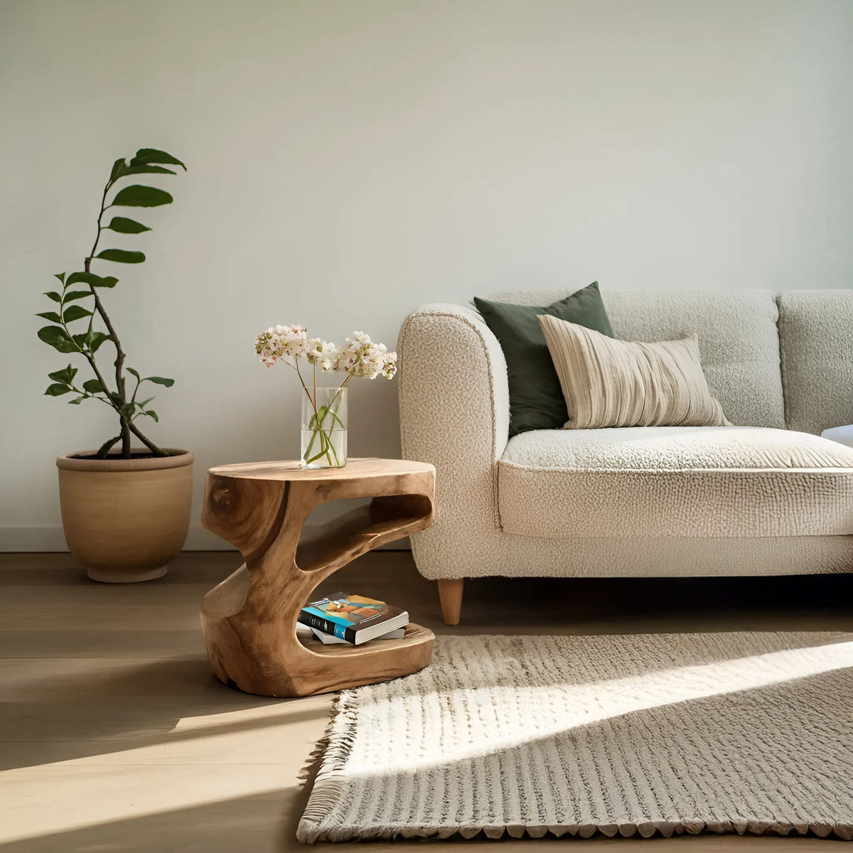 Side Storage Nightstand