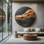 Reclaimed Slices Wall Art