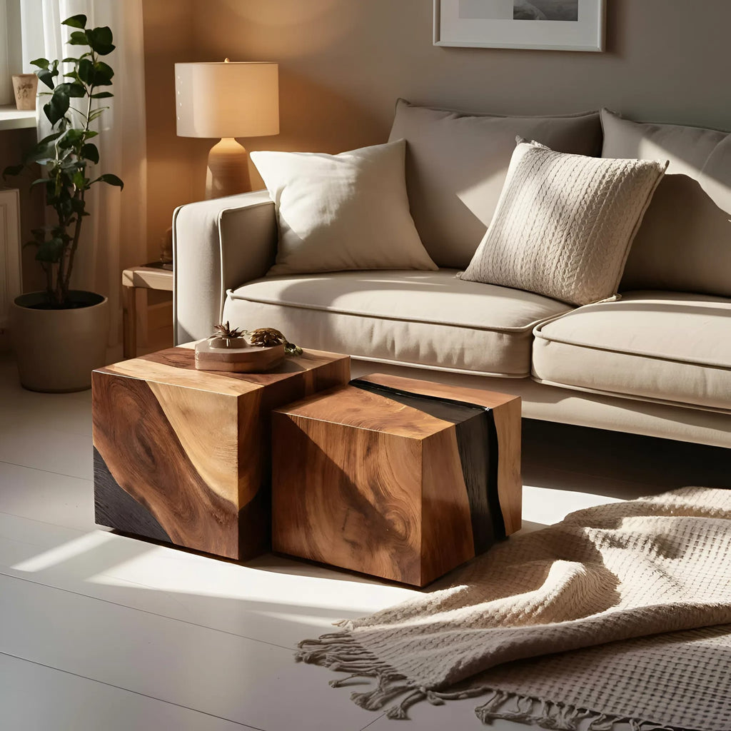 Cube Minimal Coffee Table