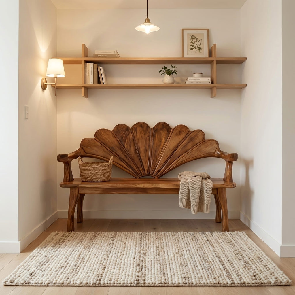Live Edge Sitting Bench