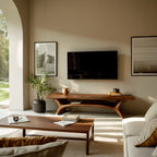 Architectural Mid Century TV Cabinet