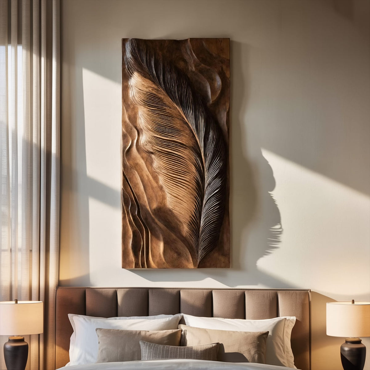 Hand-carved Modern Wall Art