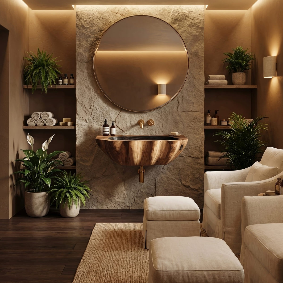 Modern Mounted Floating Vanity