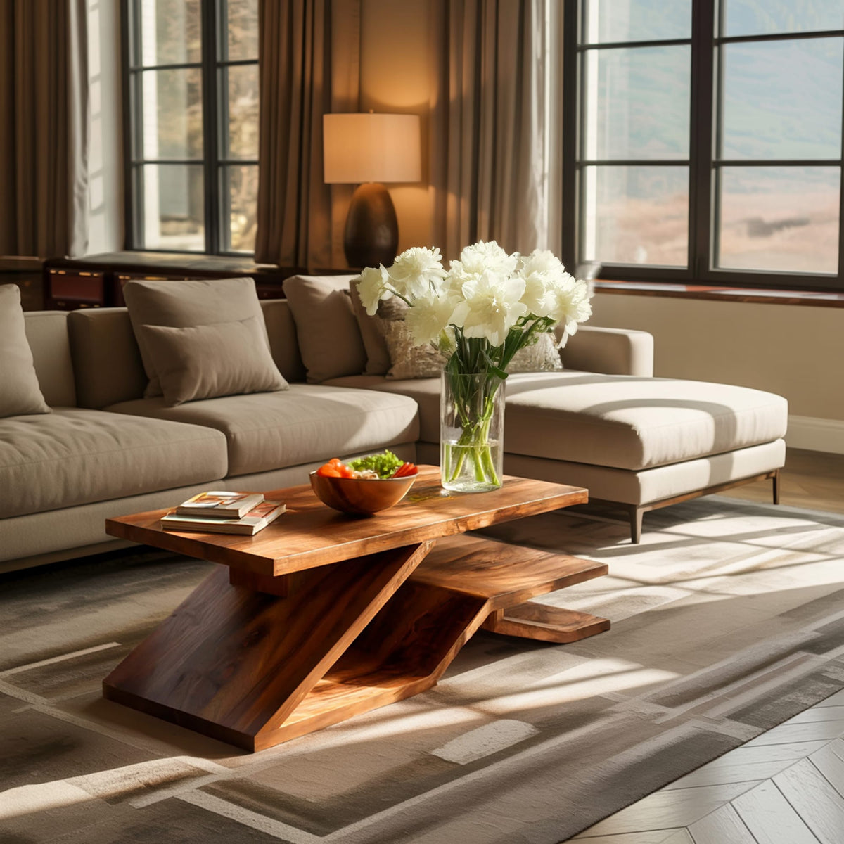 Storage Center Coffee Table